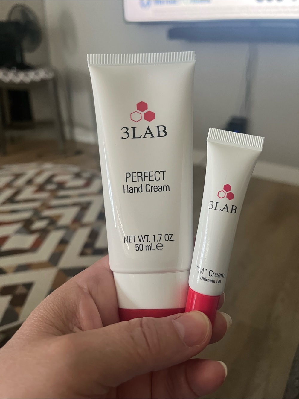 New 3Lab Perfect Hand Cream & M Cream Ultimate Lift